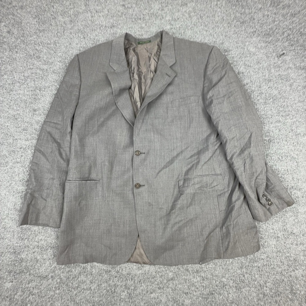 Lauren Ralph Lauren Blazer Mens 46 Gray Wool Single Breasted Canada